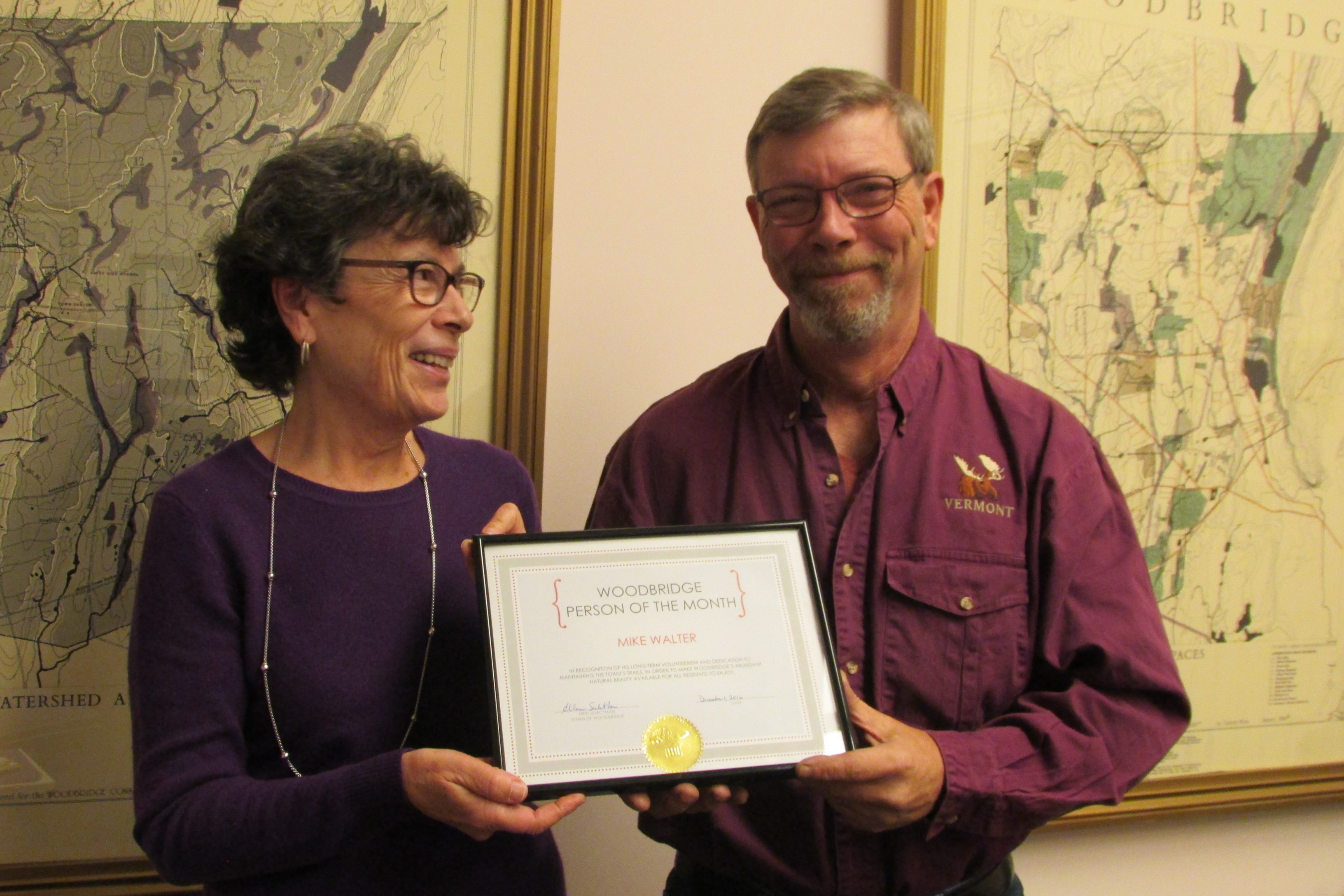 Ellen Scalettar and Mike Walter